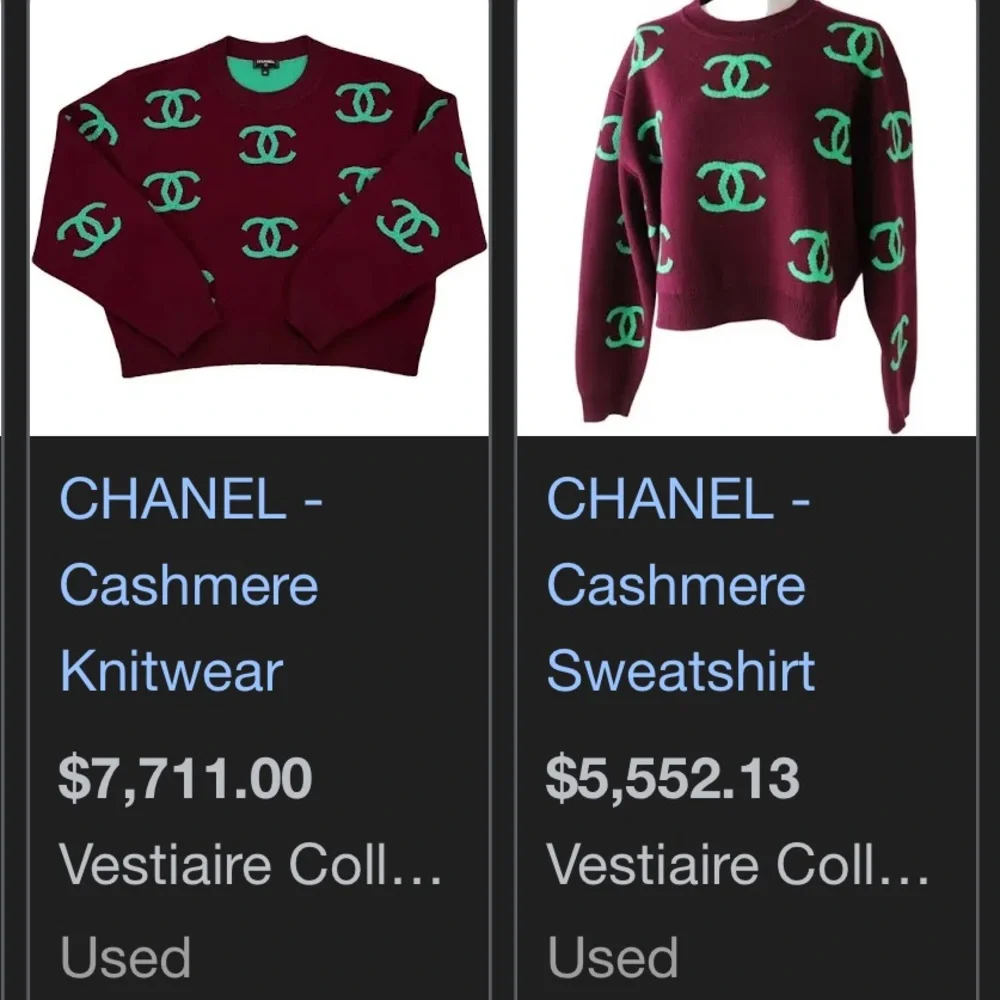 Authentic Chanel Sweater Rare - Picture 14 of 15